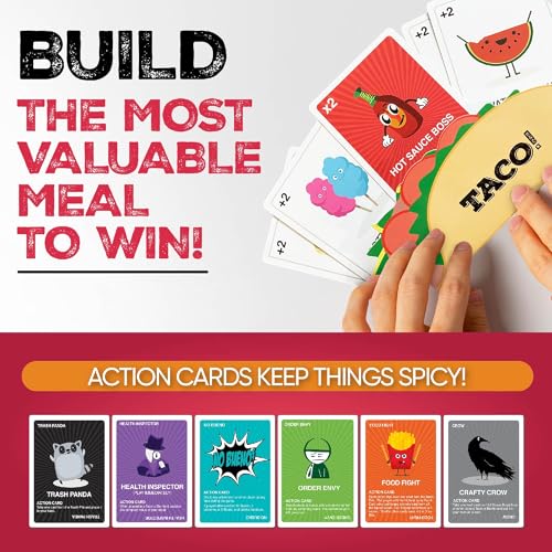 Taco vs Burrito - Strategic Card Game for All