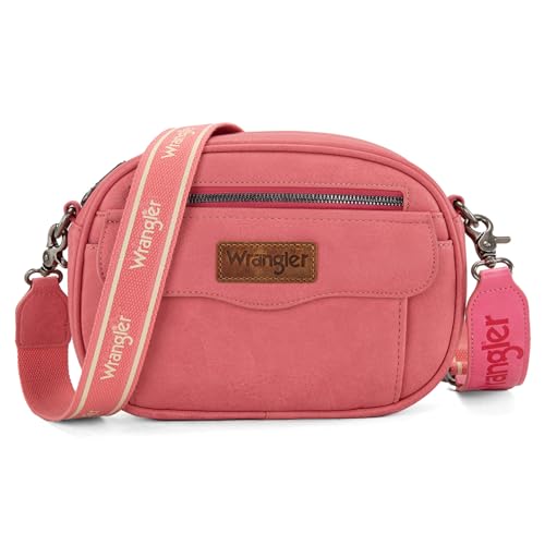 VIP Thulian Pink Wrangler Crossbody Camera Snapshot Purse