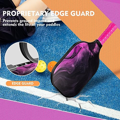 ENJOYFLY Pickleball Paddles Set | Lightweight Carbon Fiber