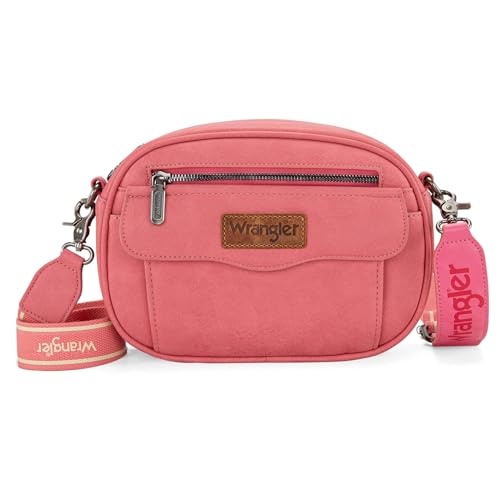 VIP Thulian Pink Wrangler Crossbody Camera Snapshot Purse