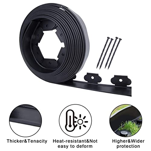 WOWCASE No-Dig Landscape Edging Kit with Bonus Spikes