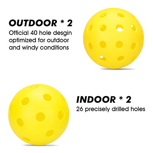 Lightweight Graphite Pickleball Paddle with Carbon Fiber Face