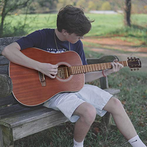 Kmise Acoustic Guitar Starter Kit with VIP Accessories
