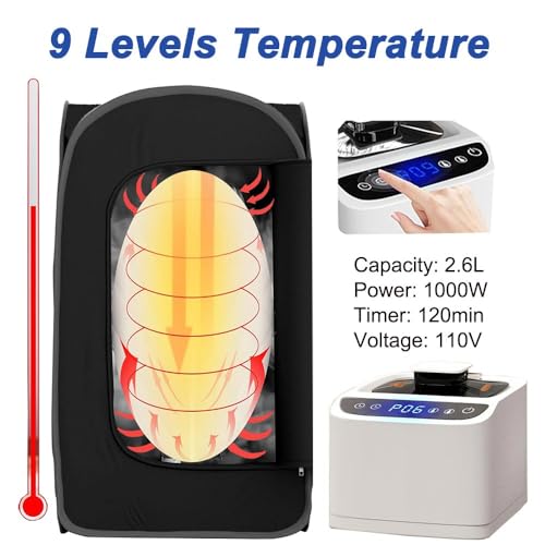 VIP Portable Home Sauna Tent with Steamer Kit