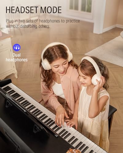 Donner DDP-100 88-Key Digital Piano Bundle, Black