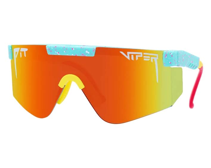 Pit Viper The Playmate 2000 Sunglasses Rainbow Lens