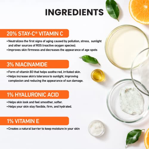 Powerful Anti Aging Vitamin C Serum, 60ml / 2oz