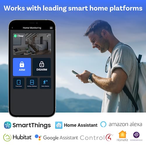 12-Zone Wired Alarm Panel Kit - Smart Home Integration