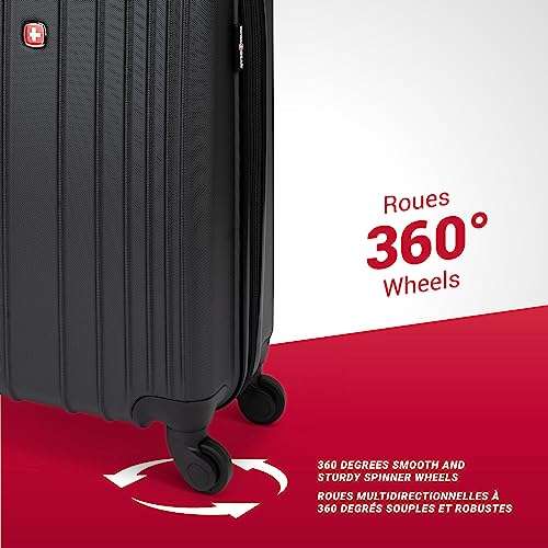 SwissGear Sion 19-inch Hardside Carry-On Luggage Suitcase