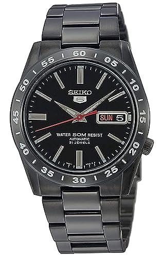 Seiko 5 Automatic Black PVD VIP Watch