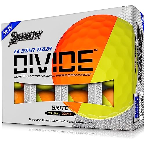 Srixon Q-Star Tour Divide Orange Golf VIP Edition