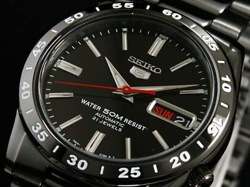 Seiko 5 Automatic Black PVD VIP Watch