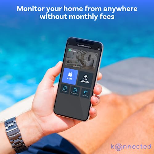 12-Zone Wired Alarm Panel Kit - Smart Home Integration