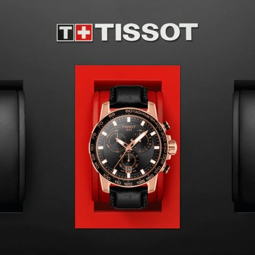 Tissot Supersport Stainless Steel Men's Casual Watch Black