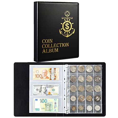 VIP Coin and Currency Collection Album - 190 Pockets