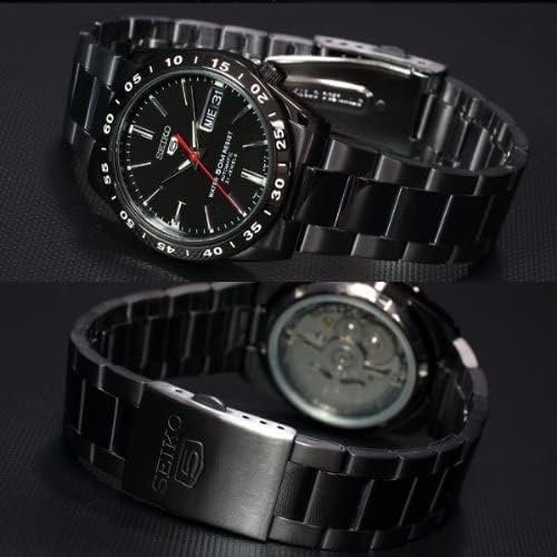 Seiko 5 Automatic Black PVD VIP Watch