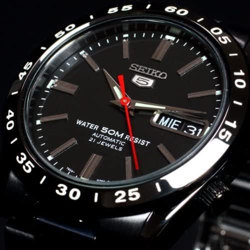 Seiko 5 Automatic Black PVD VIP Watch