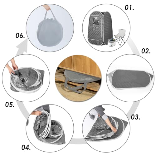 Full Body Portable Steam Sauna Spa for VIPs