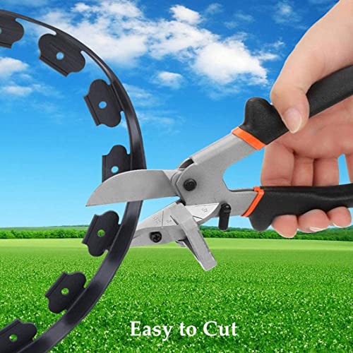 WOWCASE No-Dig Landscape Edging Kit with Bonus Spikes