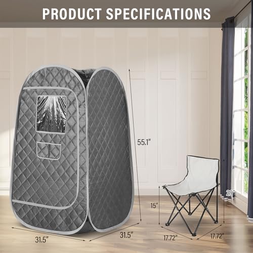 Full Body Portable Steam Sauna Spa for VIPs