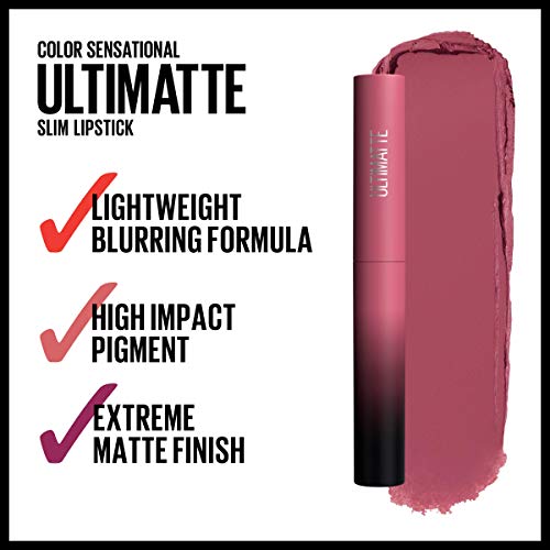 Maybelline Color Sensational Ultimatte Lipstick in 599 MORE MAUVE