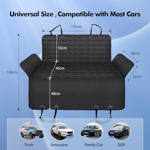 VIP Dog Car Hammock Protector for Backseat