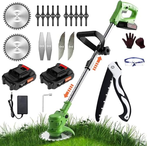 VIP Electric Weed Wacker Cordless String Trimmer Bundle