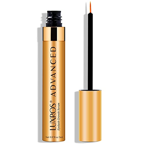 LUXROS Eyelash Enhancer Serum for Longer Healthier Lashes