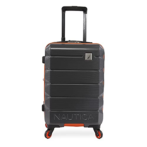 Nautica Quest 29-Inch Hardside Spinner in Grey/Orange