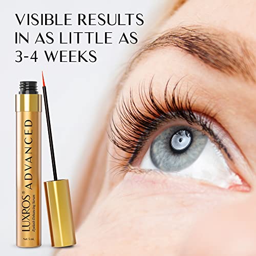 LUXROS Eyelash Enhancer Serum for Longer Healthier Lashes