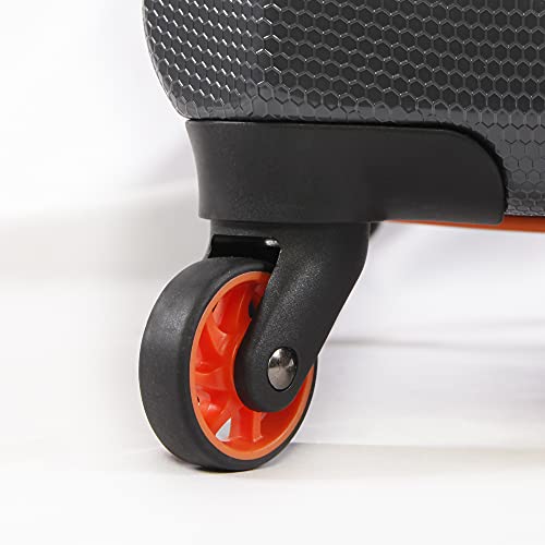 Nautica Quest 29-Inch Hardside Spinner in Grey/Orange