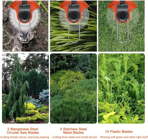 VIP Electric Weed Wacker Cordless String Trimmer Bundle