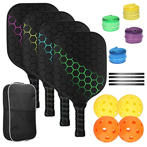 VIP Pickleball Paddles Set with Accessories for Adults