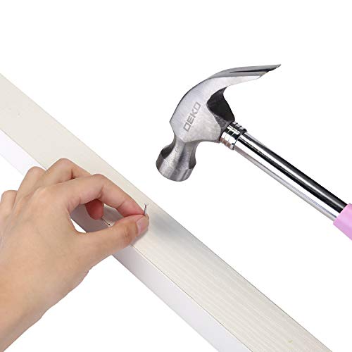 DEKO Pink Tool Set: 98 Piece Handy Toolbox