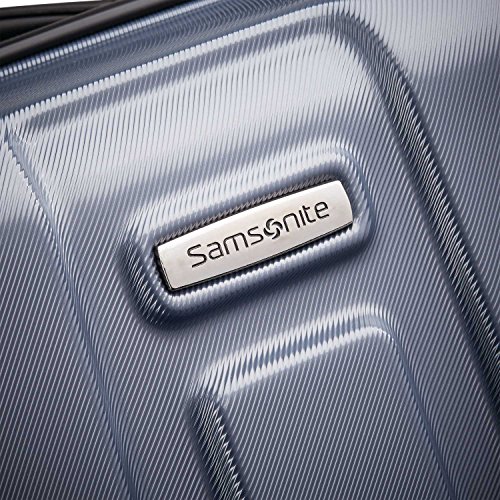 Samsonite Centric Expandable Luggage with Spinner Wheels, Blue Slate