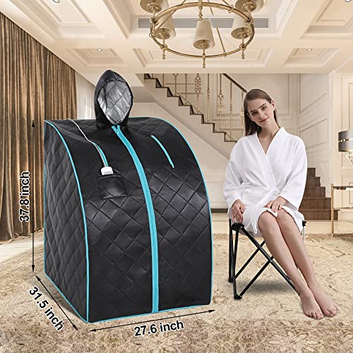 VIP Portable Far Infrared Sauna with Accessories Green