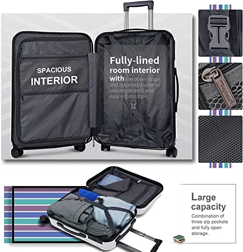 Feybaul VIP Luggage Set with TSA Lock & Spinner Wheels