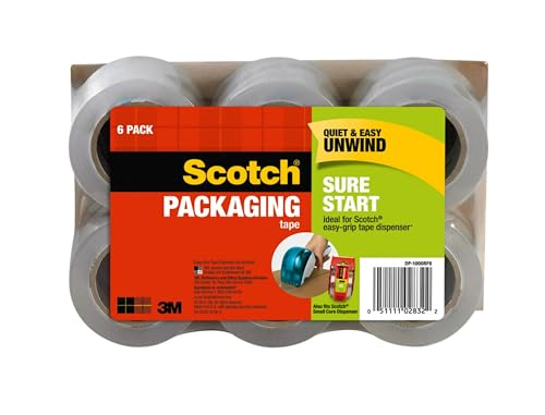VIP Pack: Scotch Sure Start Tape, 6-Pack