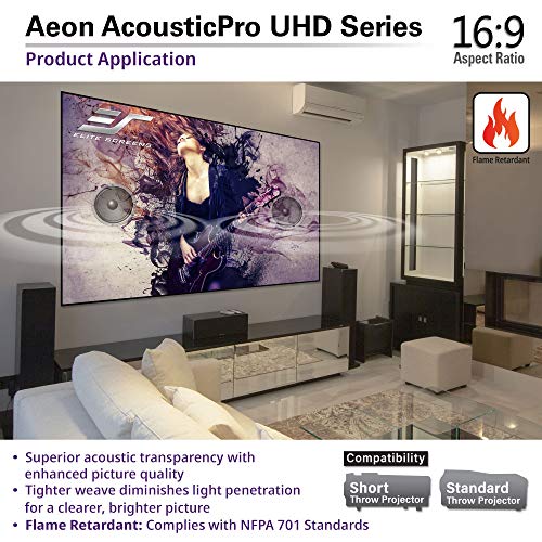 VIP Home Theater Projector Screen: Elite Screens Aeon