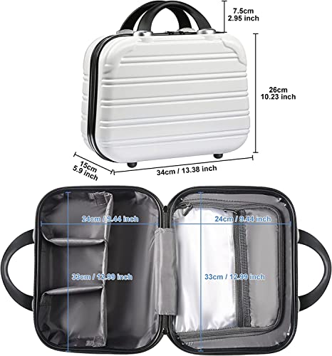 Feybaul VIP Luggage Set with TSA Lock & Spinner Wheels