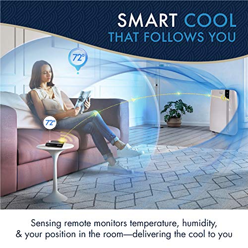 De'Longhi VIP Portable Air Conditioner 14,000 BTU, Extra Quiet