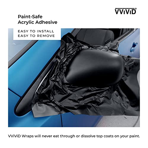 VViViD Matte Black Car Wrap for VIP-style Upgrades