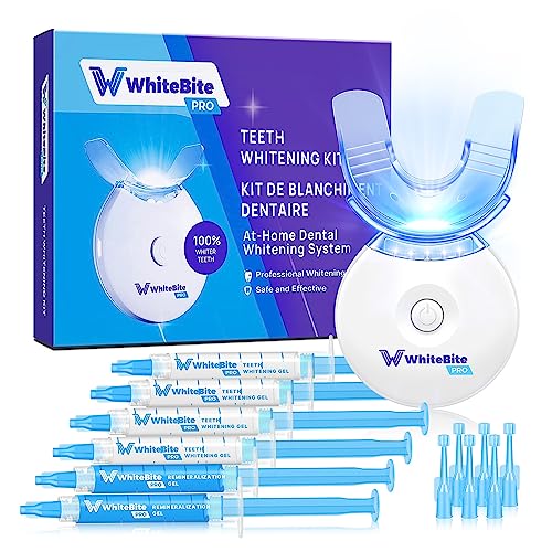 Whitebite Pro Teeth Whitening Kit with LED Light