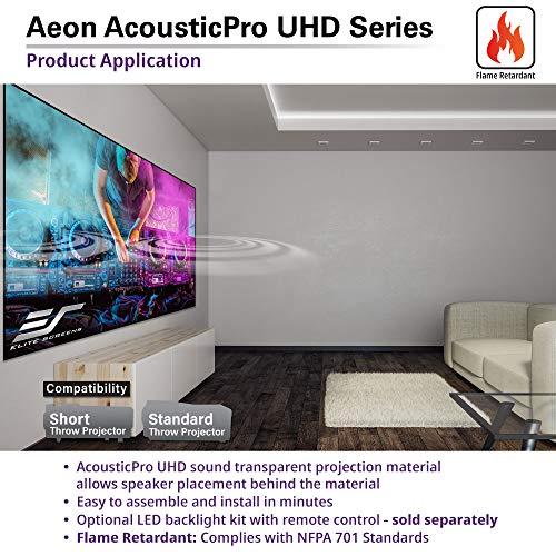 VIP Home Theater Projector Screen: Elite Screens Aeon