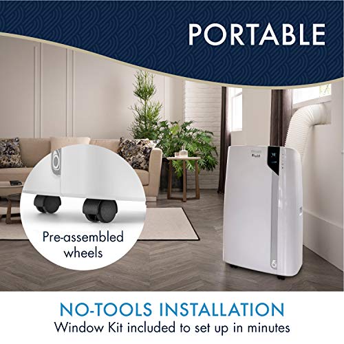De'Longhi VIP Portable Air Conditioner 14,000 BTU, Extra Quiet