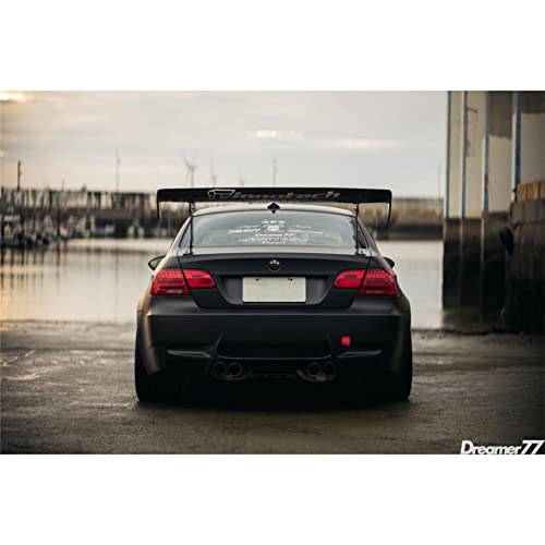 VViViD Matte Black Car Wrap for VIP-style Upgrades