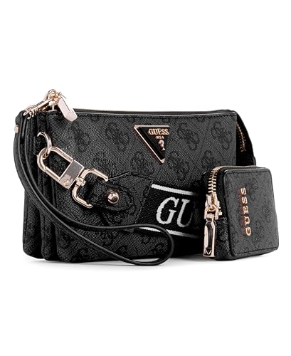 GUESS Women's Latona Mini Triple Compartment Crossbody