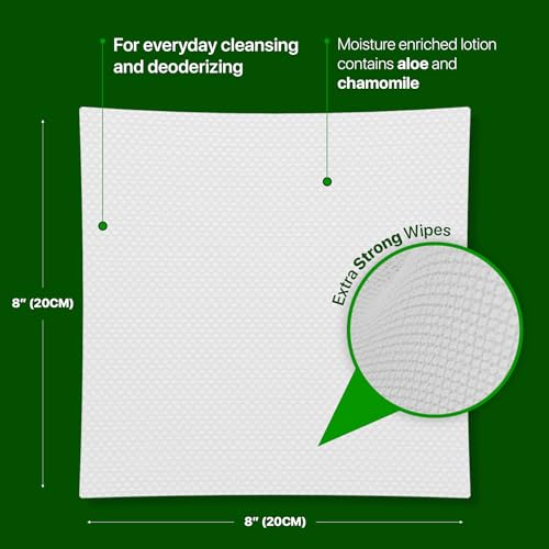 Plant-Based Green Paws Orchid Scented Grooming Wipes (400 Count)