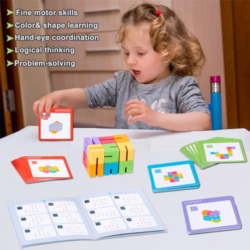 Wooden Montessori Brain Teasers Game for Kids VIP