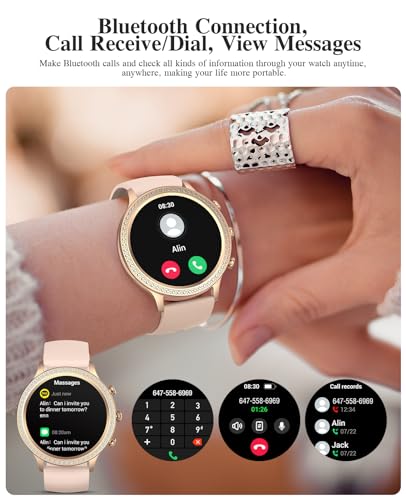 VIP Women's Smartwatch with Diamond Accents & Calling